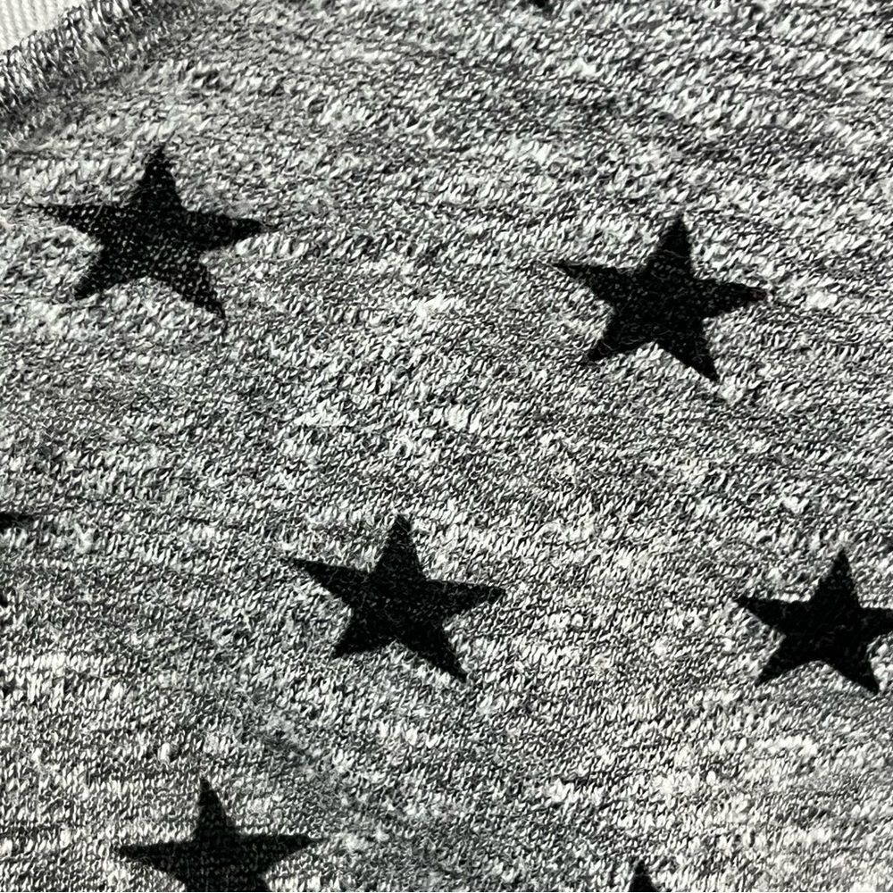 Monrow Gray Star Print Midi Dress - Picture 8 of 9
